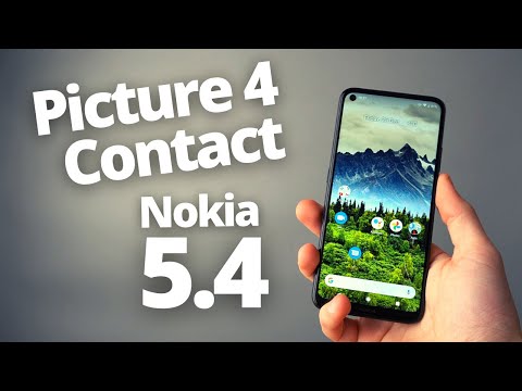 How To Add Picture to Contact in Nokia 5.4 & Add Contact to Screen FastDial