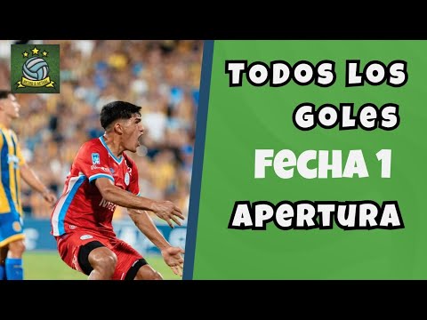 Todos los Goles - Fecha 1 - Apertura 2026