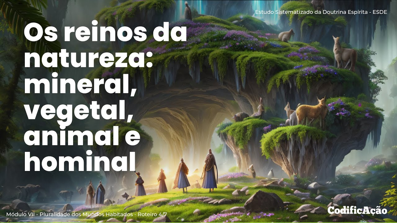 ESDE M7R4 - Os reinos da natureza: mineral, vegetal, animal e hominal