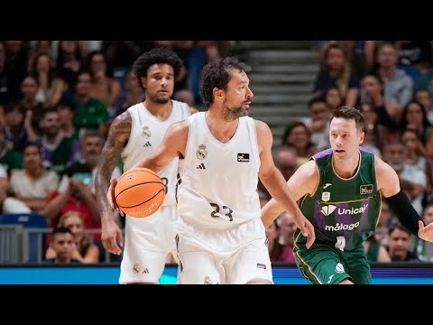 Sergio Llull Highlights 22 Pts, 4 Ast vs Unicaja Malaga