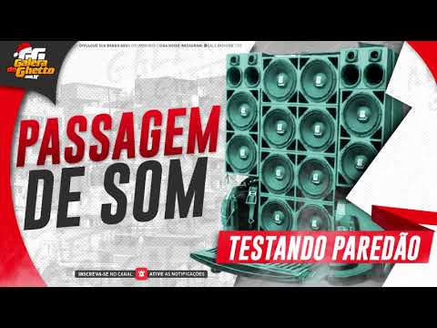 PASSAGEM DE SOM - PRA TESTAR SEU PAREDÃO - #PAGODÃO #SWINGUEIRA