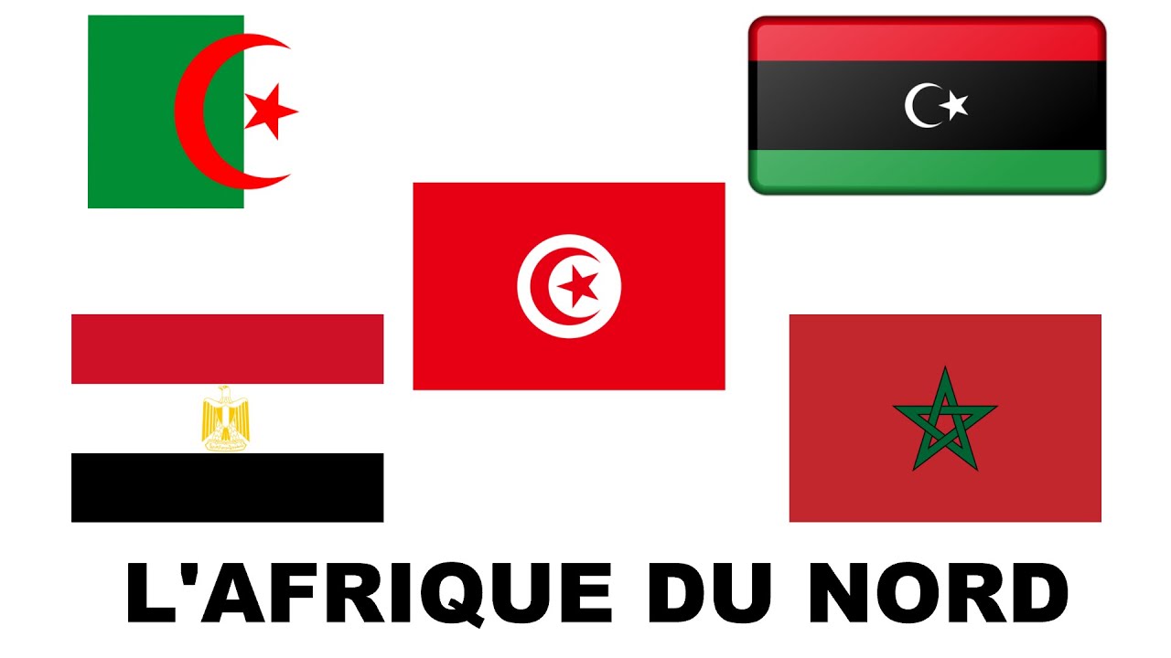 Les capitales des pays d'afrique du Nord