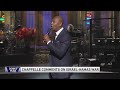 Chappelle comments on Israel-Hamas war