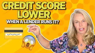 Why Is Your Credit Score Lower When a Mortgage Lender Runs Your Credit? Running Credit Scores 2020 💳