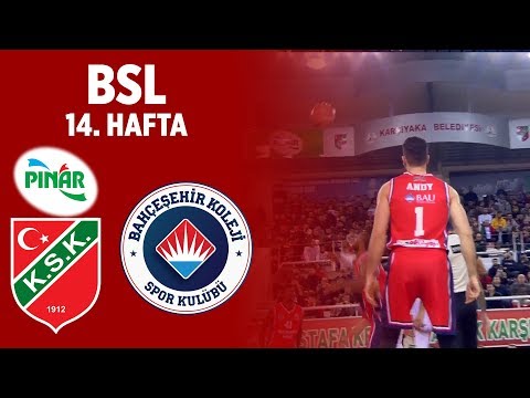 BSL 14. Hafta Özet | Pınar Karşıyaka 103-77 Bahçeşehir Koleji