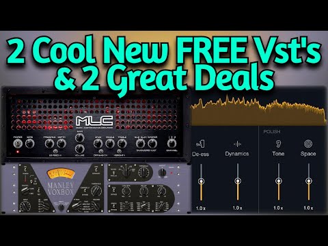 New FREE VSTs & Deals - Universal, Bogren, Izotope (MLC Subzero 100, Nectar Elements, Manley VoxBox)