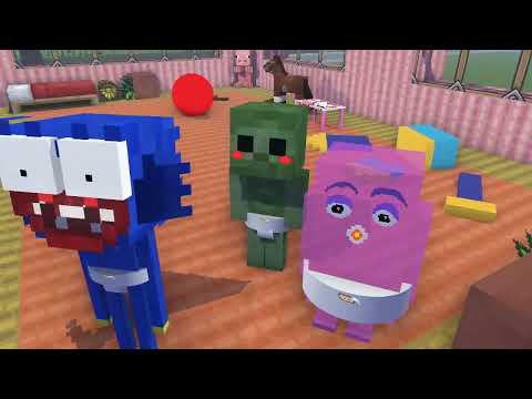 CUTE GRIMACE - MINECRAFT ANIMATION