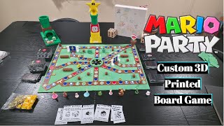 Bambu Lab P2S Custom Mario Party Style Board Game 3D Printed | The Best Thing I've Printed So Far!