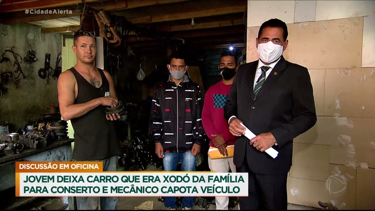 Mecânico capota carro de cliente!