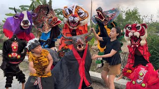 Download lagu VICHO SELLING TIGER BARONGAN, DEVIL BARONGAN, BANTENGAN BEROT, AND BARONGSAI mp3