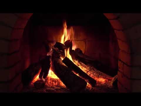 HD Crackling Birchwood Fireplace over 6 Hours - from Fireplace For Your Home