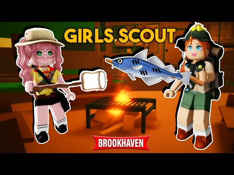 NAG CAMPING KAMI NG BESTFRIEND KO |  ROBLOX Brookhaven RP