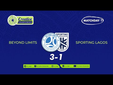 TCC League 26: Beyond Limits 3-1 Sporting Lagos