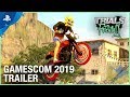 Trials Rising - Gamescom 2019 Crash & Sunburn DLC Reveal Trailer | PS4