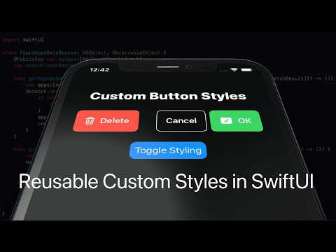 Custom Styles - SwiftUI thumbnail
