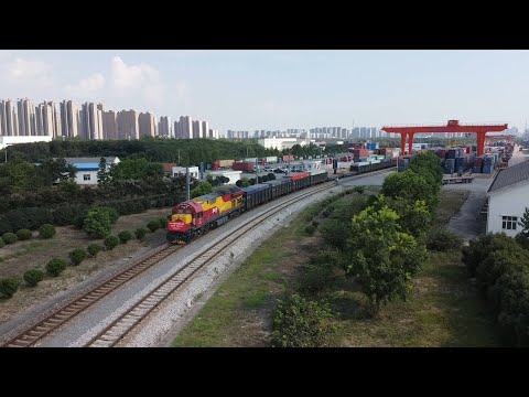 GLOBALink | Eastern Chinese city sees rise in China-Europe freight train trips