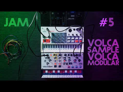 LE-NA | Korg Volca Modular & Korg Volca Sample | Jam - 5