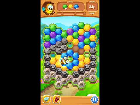 Bee Brilliant Blast Level 135 3 stars