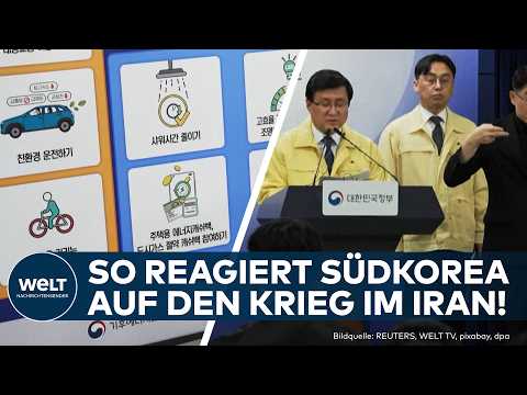 Video Thumbnail: SÜDKOREA: Risiko durch Iran-Krieg! Menschen sollen Energiesparen!