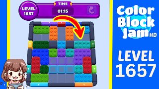 Soluzione del Livello 1657 di Color Block Jam