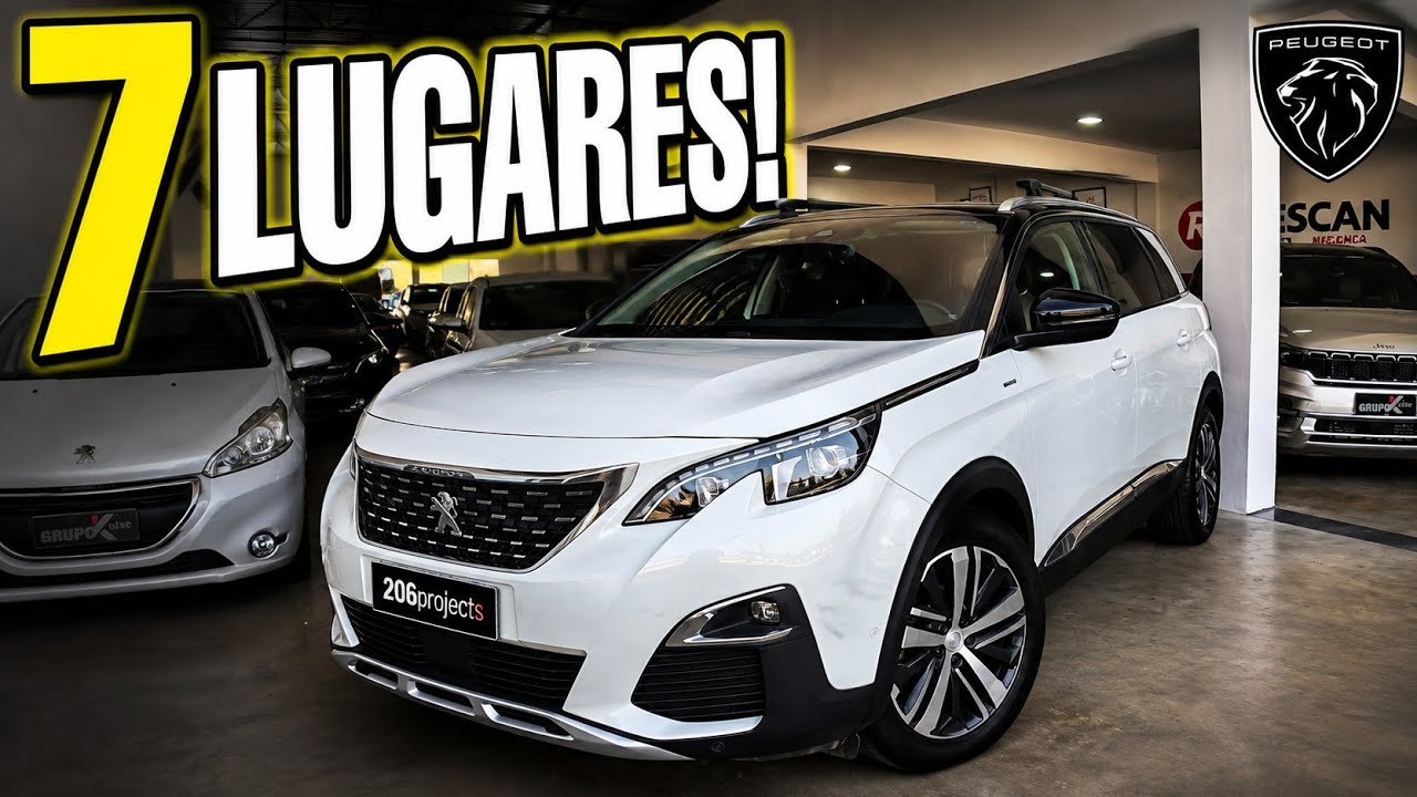 O PEUGEOT 5008 QUE VOCÊ NUNCA VIU NO BRASIL!