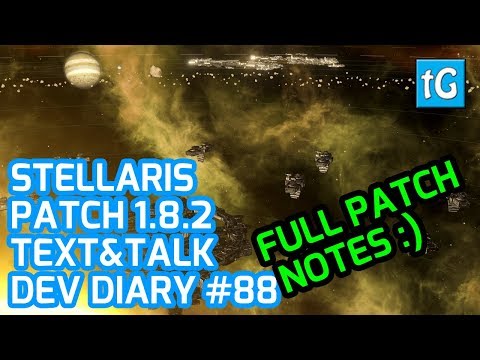 Stellaris Dev Diary #88 / Patch 1.8.2 – Strange Space Stations and Great Bugfixes (Text & Talk)