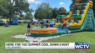 More than 150 turn out to splash and play at Tallahassee Police Department’s annual summer cooldo...