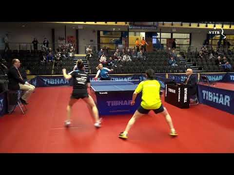 NK 2018 Dames dubbel: Men /Janssen - Barendregt/Van Es