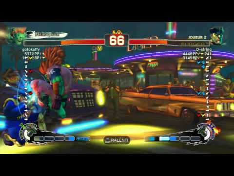 SSF4-AE: gotokaffy [Blanka] vs D-string [Bison]