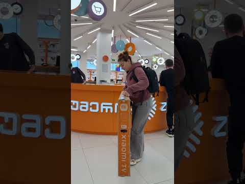 სახლში ტელევიზორი არ მქონია? 😱 @zoommer4921  #xiaomitvsprominiled
