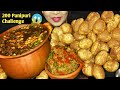 10x DHAMAKA 200 MATKA PANIPURI SPICY PANIPURI CHALLENGE GOLGAPPA EATING CHALLENGE PANIPURI ASMR
