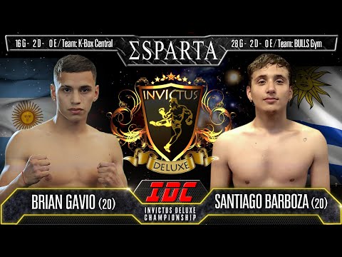 Brian Gavio (Arg) vs Santiago Barboza (Uru) - Kick Semipro 65Kg