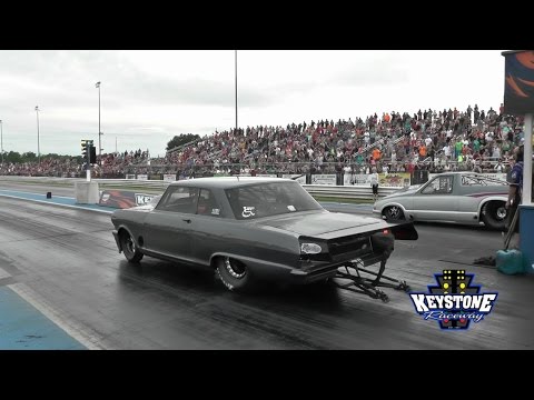 Pt. 1 Saturday Night Street Drags- Larry Larson vs. Daddy Dave- July 2, 2016