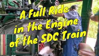 A Ride in the Cab of the Silver Dollar City train- full ride all around the park