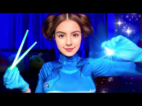 ASMR ALIEN FULL BODY EXAMINATION ???? Cranial Nerve Exam, Follow my Instructions, Alien Exams YOU ????