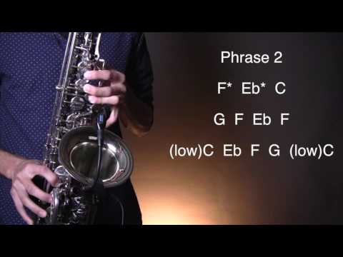 How to Play Last Friday Night by Katy Perry on Alto Sax