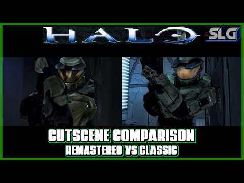 Halo CE - Cutscene Comparison, Remastered VS Original