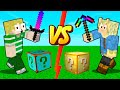 MIKKEL vs Emil // VILD Lucky Block KRIG!!