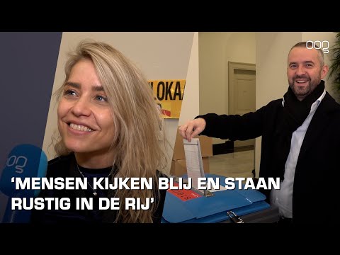 De stembureaus hebben het best druk