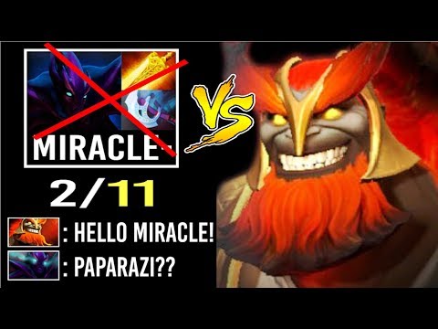 Top 1 MMR Paparazi vs Miracle- God! Mars vs Spectre Rampage Gameplay Delete M-God Crazy Dota 2