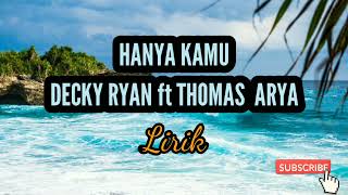 Download lagu Hanya Kamu - Decky ryan ft Thomas arya | laguterbaru | lagukenangan mp3 Download lagu Hanya Kamu - Decky ryan ft Thomas arya | laguterbaru | lagukenangan mp3