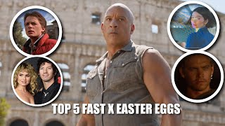 Fast X Top 5 Easter Eggs References and Franchise Call Backs