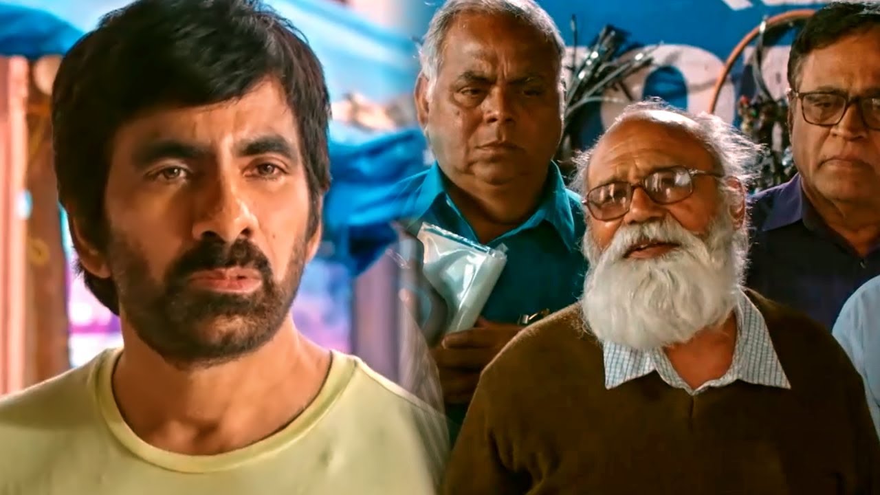 रवि तेजा से मिलने बूढ़ा पार्टी आई है l Nela Ticket Movie Best Comedy Scene