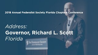 Click to play: Address by Governor Richard Scott