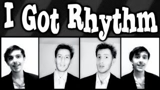 I Got Rhythm (Gershwin) - A CAPPELLA barbershop quartet - Trudbol & JRoseJazz