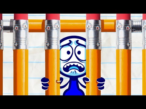 "Gold Habits Die Hard" | Pencilmation Cartoons!