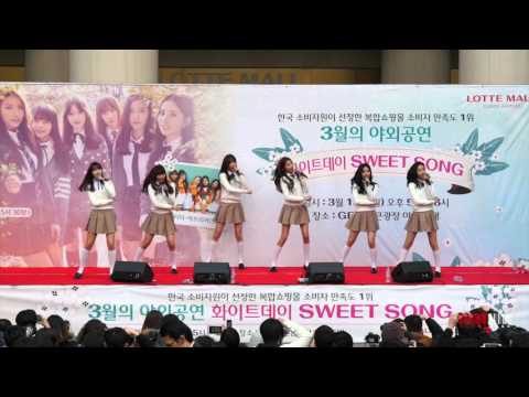 [직캠/fancam] 160313 여자친구 GFriend 오늘부터 우리는( Me Gustas tu ) @ 김포공항 롯데몰 by sleeppage