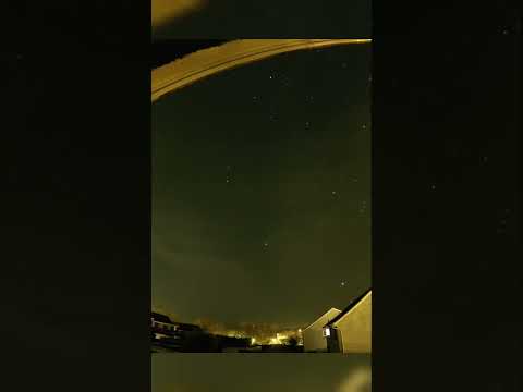 Night Sky and Shooting Star #gopro #timelapse #night #star