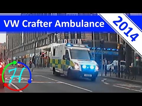 VW Crafter Ambulance Responding in Edinburgh [No Audio] - 9.7.2014