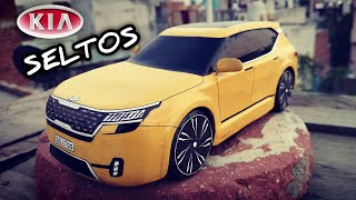 How to Make Car | Kia Seltos | DIY Cardboard Craft